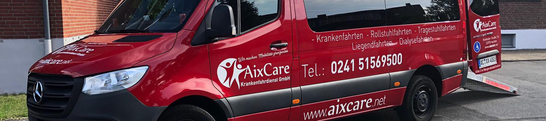 AirCare Krankenfahrdienst GmbH in Aachen - Transporter
